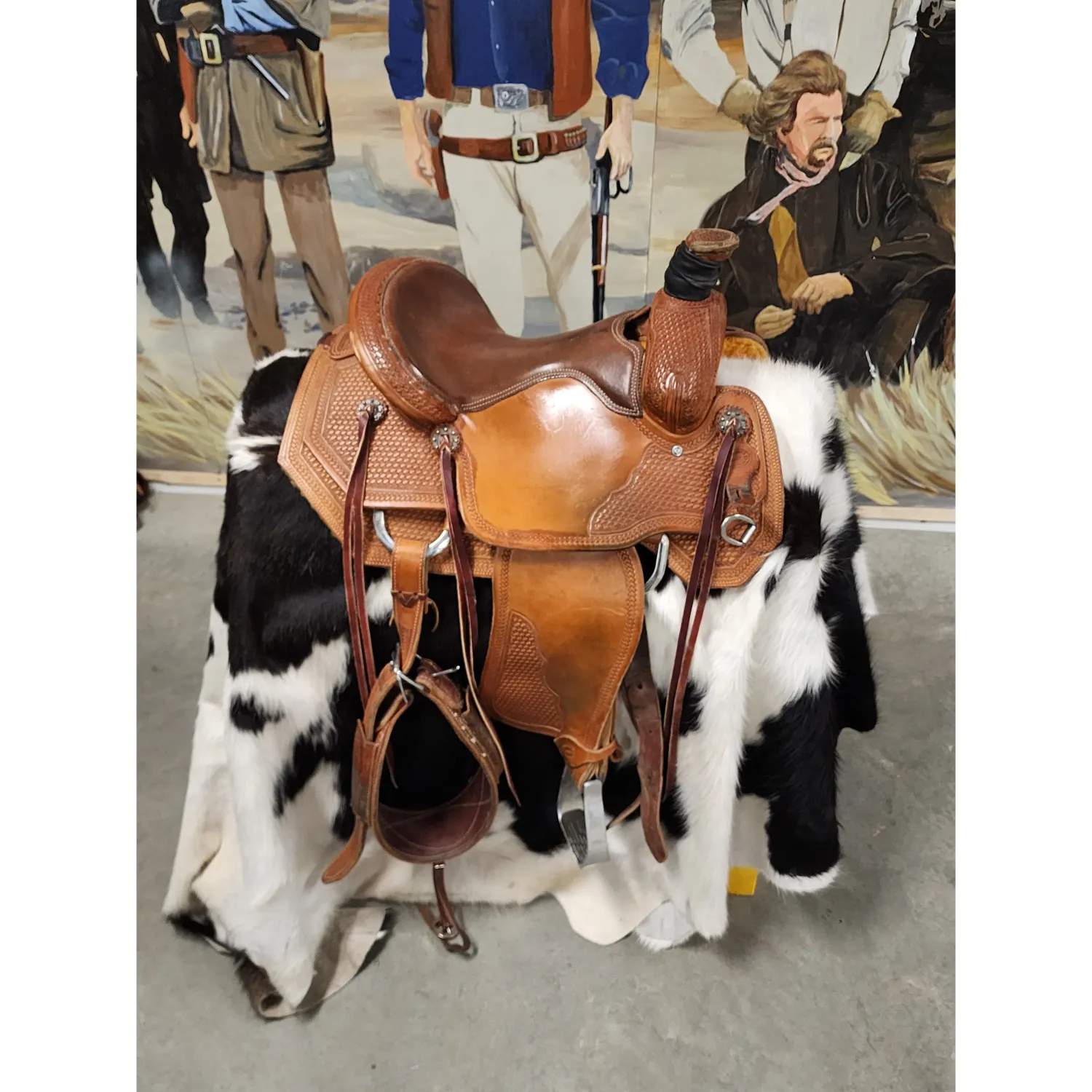 Used "14 Irvine Rope Saddle