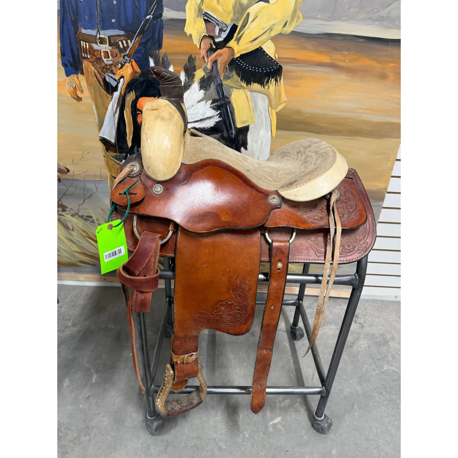 Used 15" Roping Saddle