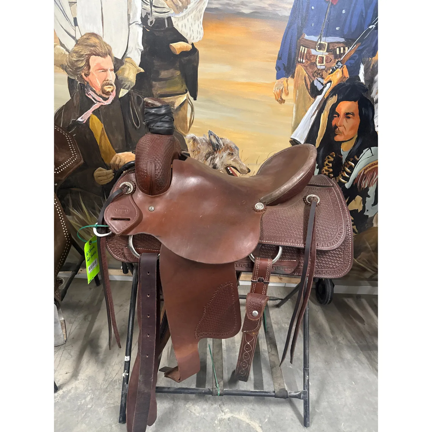 Used 16" Corriente Rope Saddle