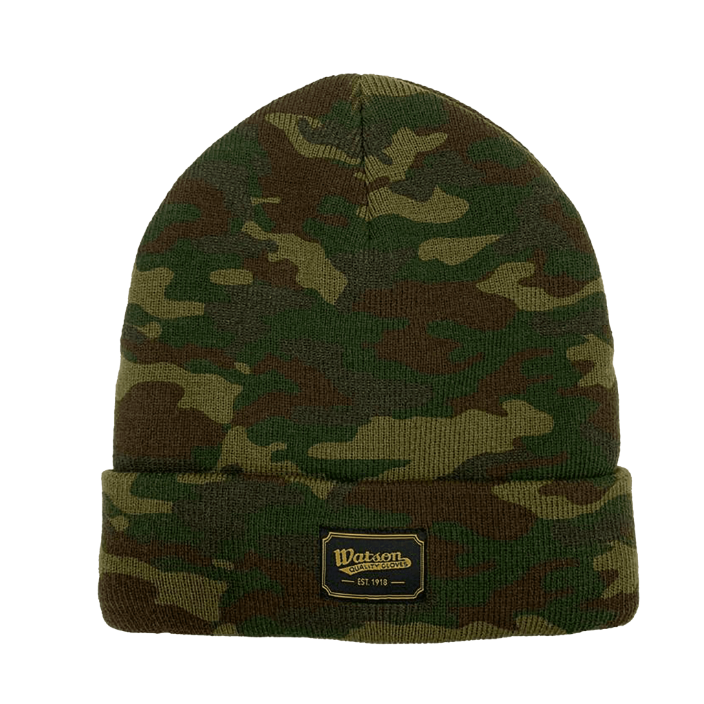 Watson Cuffed Toque Green Camo