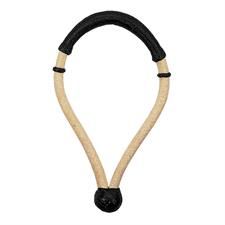 Weaver 16 Plait Rawhide Bosal - Black/Natural