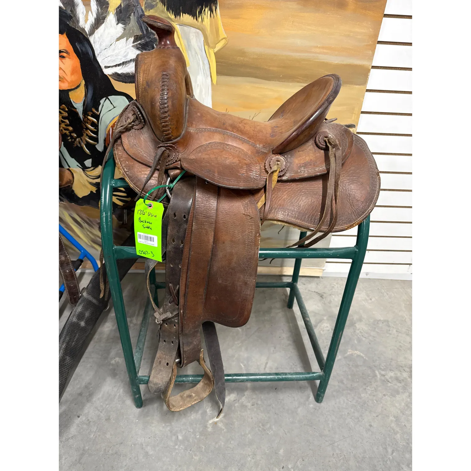 Used 13.5" Buckaroo Saddle