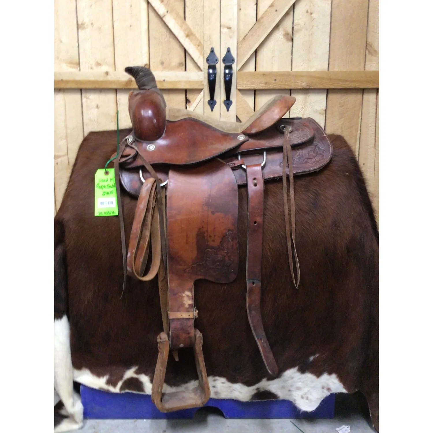 Used 14" Rope Saddle