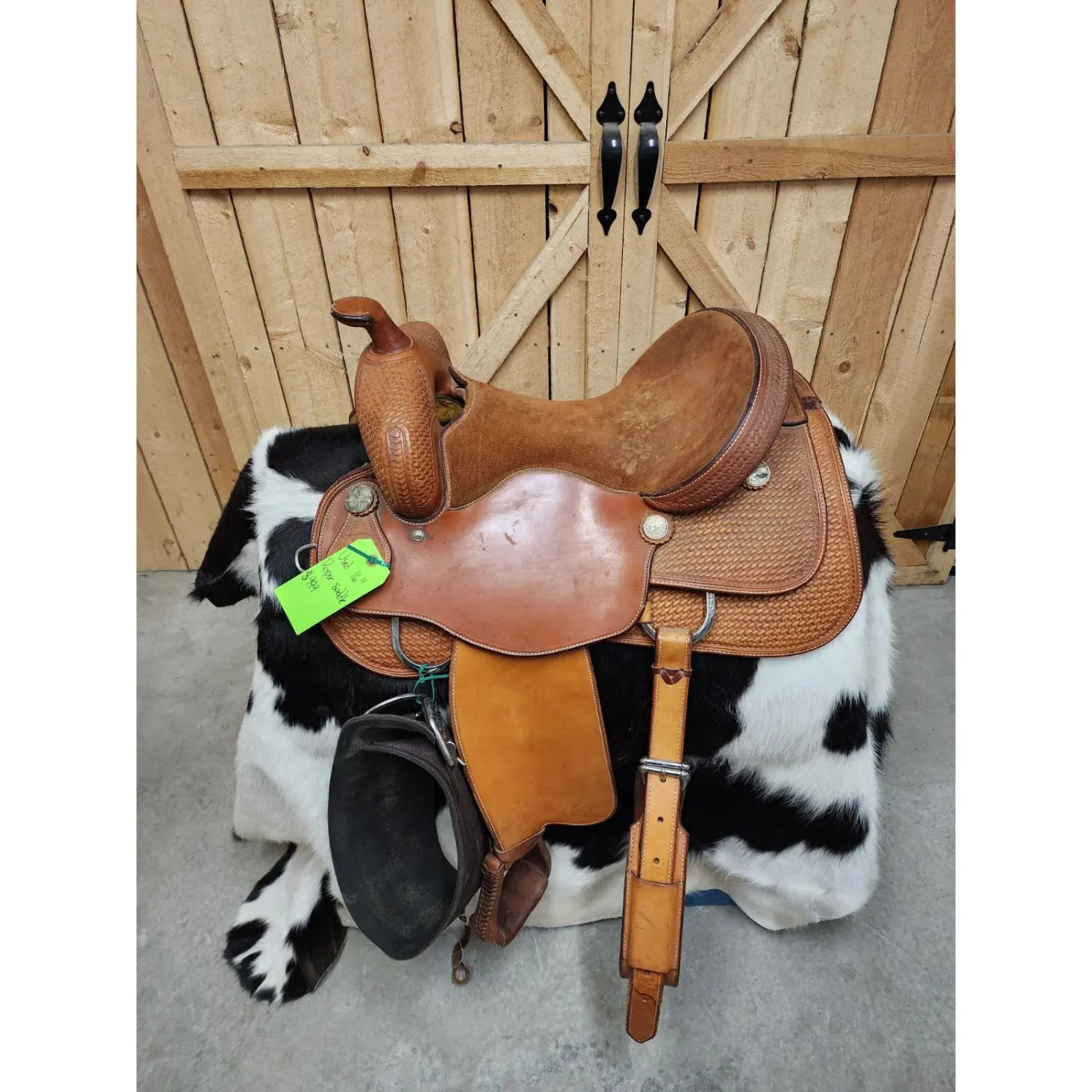 Used 16" Ken Kent Maker Saddle
