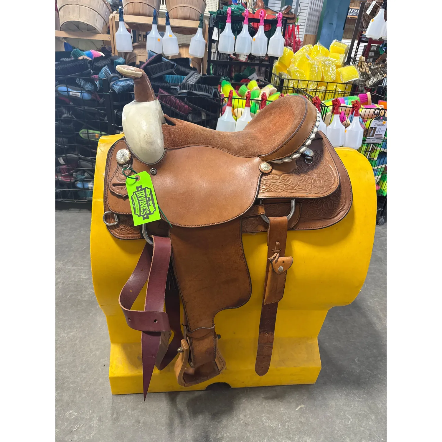 Used Western Rawhide 15" Saddle