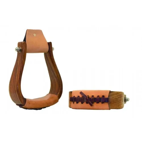 Visalia Rosewood Stirrups 2"
