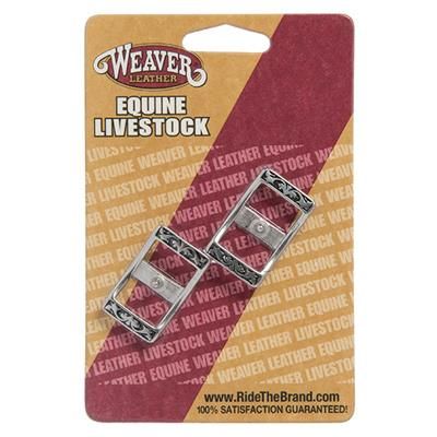 Weaver Leather 04060 Horse Shoe Brand Floral Conway Buckle 5/8"