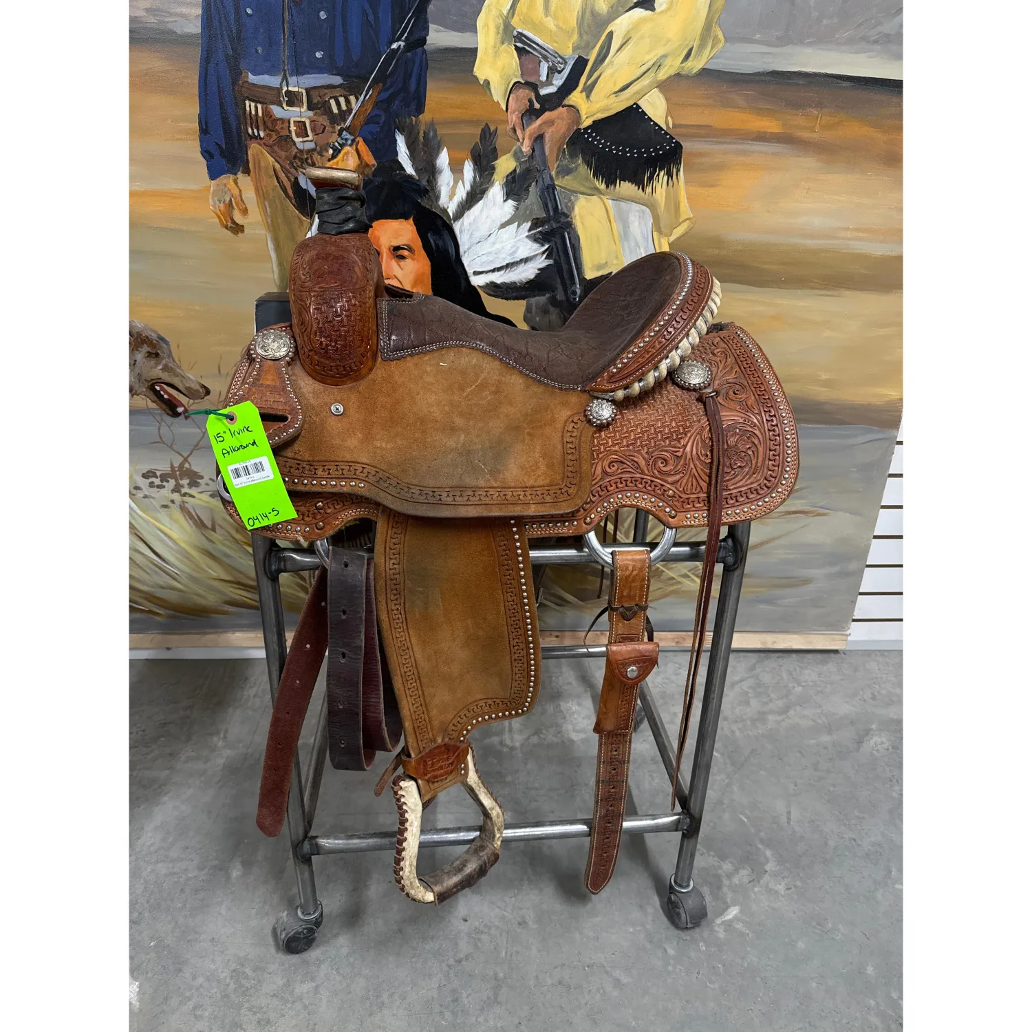 Used 15" Irvine Allaround Saddle