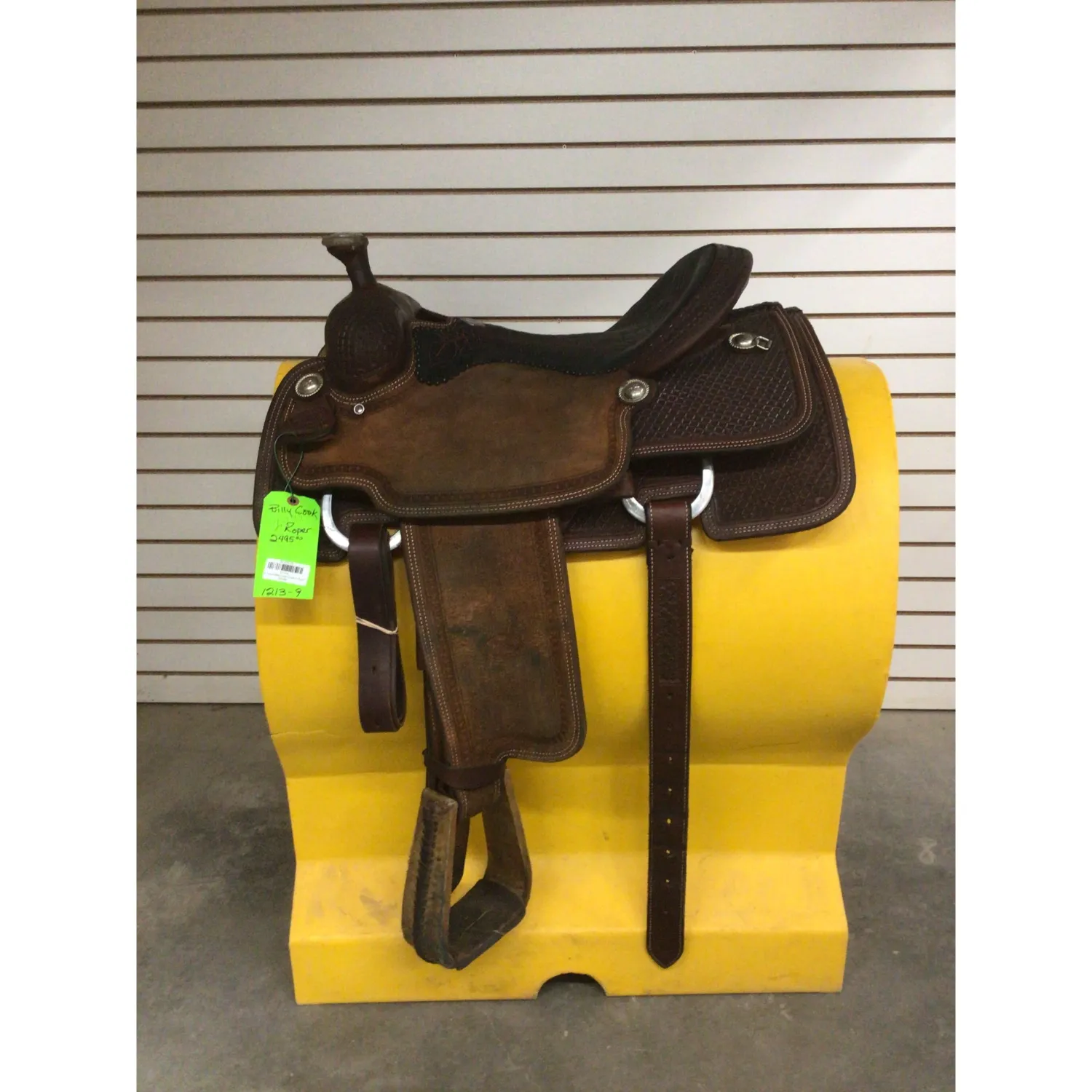 Used Billy Cook Custom 15" Rope Saddle