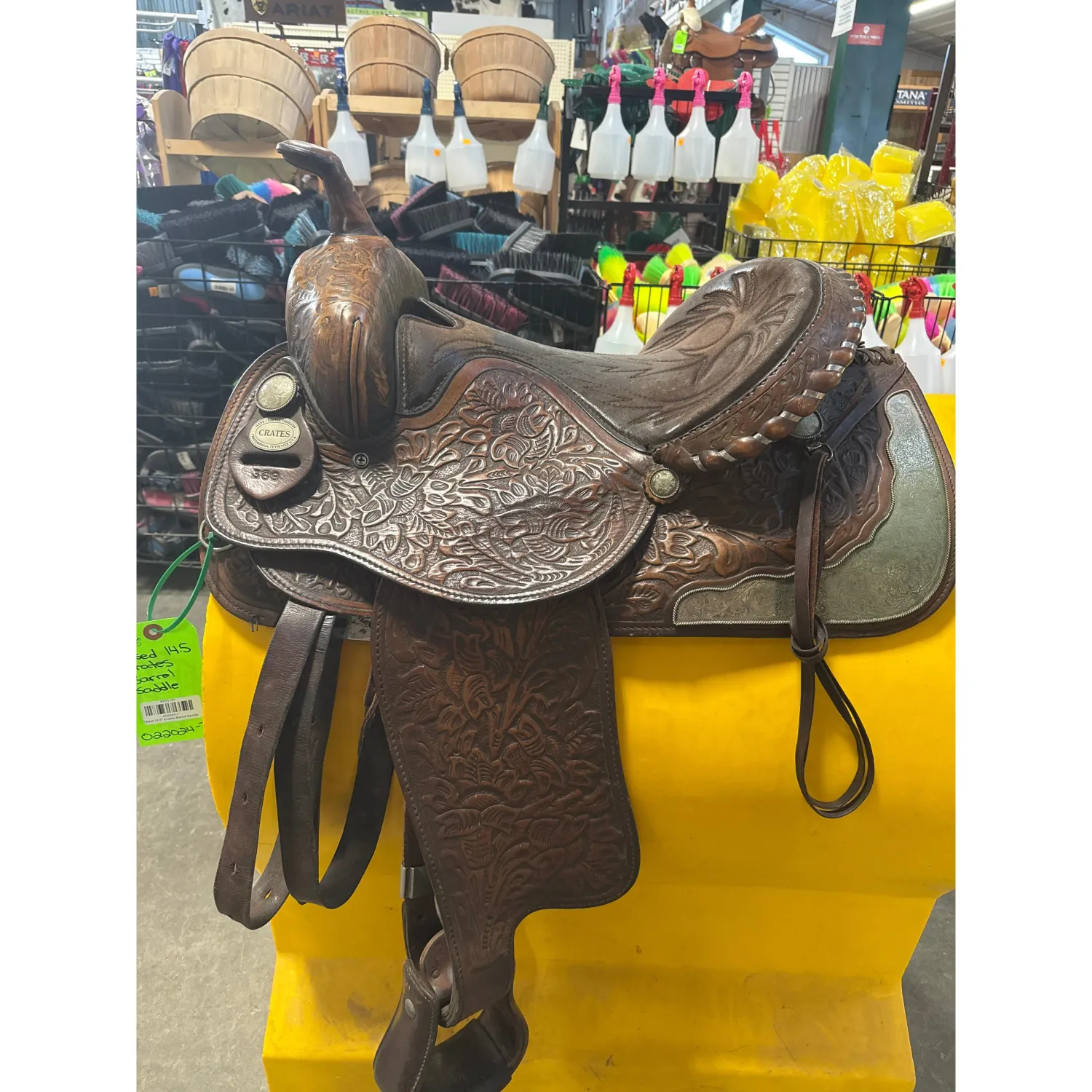 Used Crates 14.5" Barrel Saddle