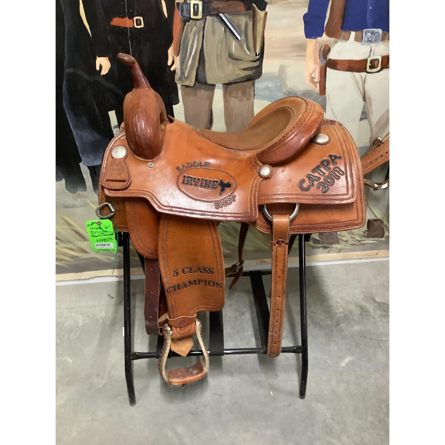 Used Irvine 16" Team Penner Saddle
