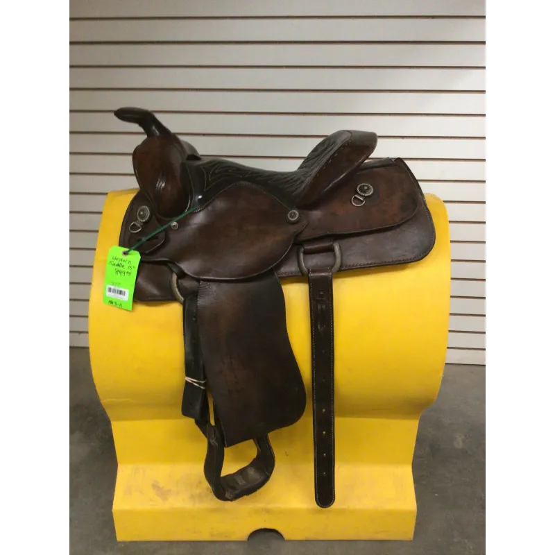 Used Western 15" Saddle - 1213-11