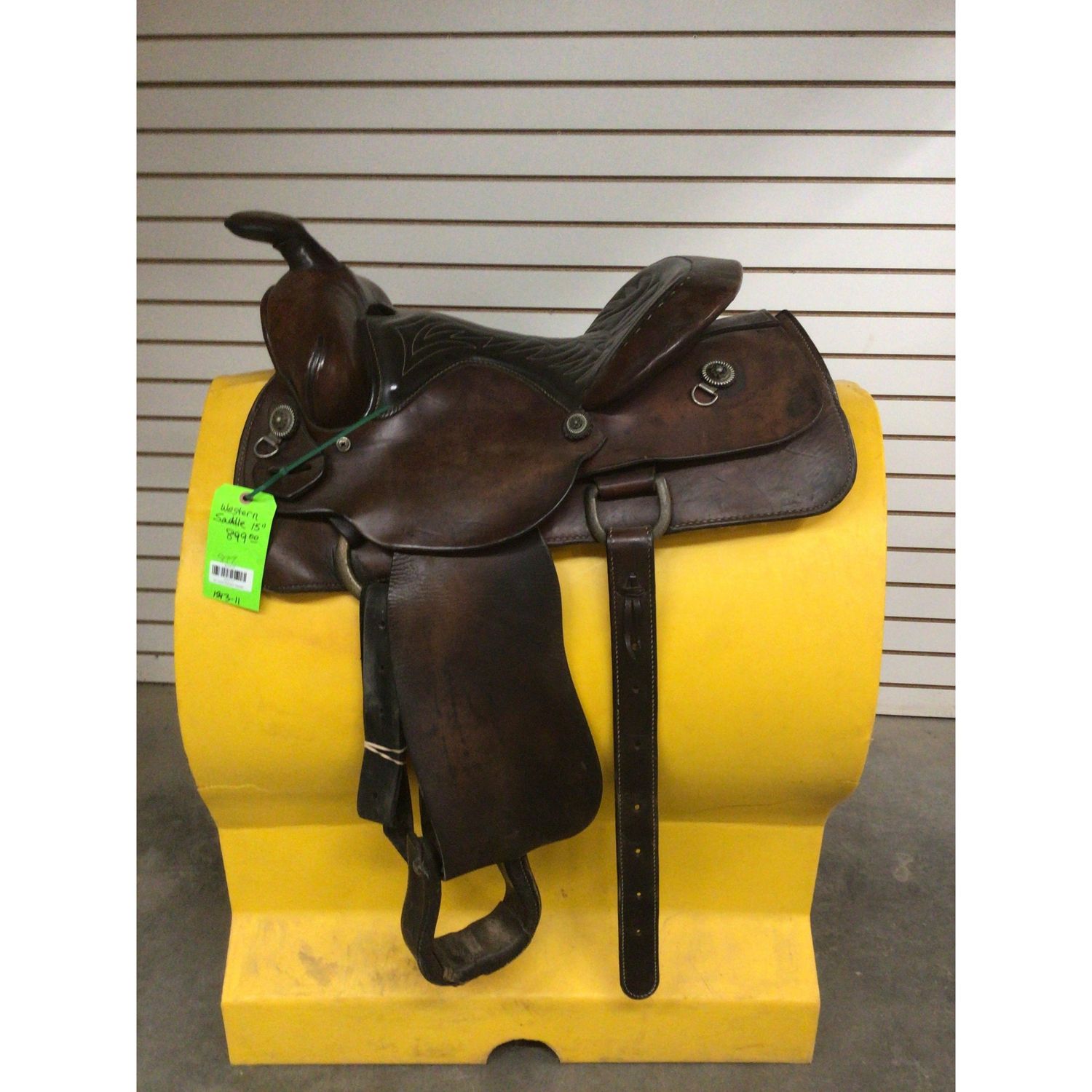 Used Western 15" Saddle - 1213-11