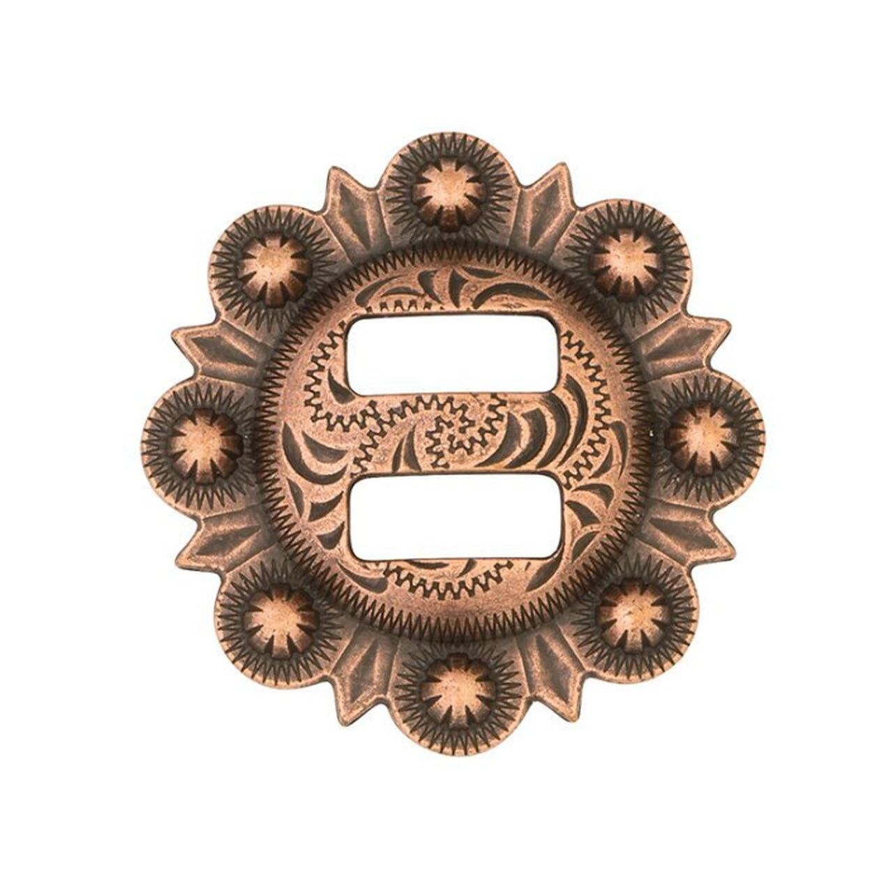 Weaver Leather ATQ Copper SLT Berry Concho 1 1/2"