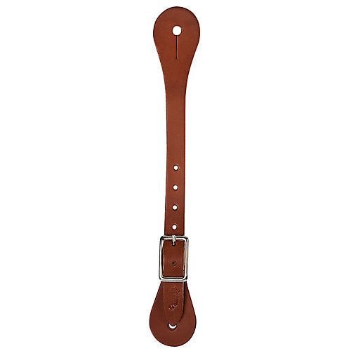 Weaver Leather Single-Ply Latigo Leather Spur Straps - Brown