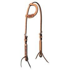 Weaver Leather Turquoise Cross Browband Headstall
