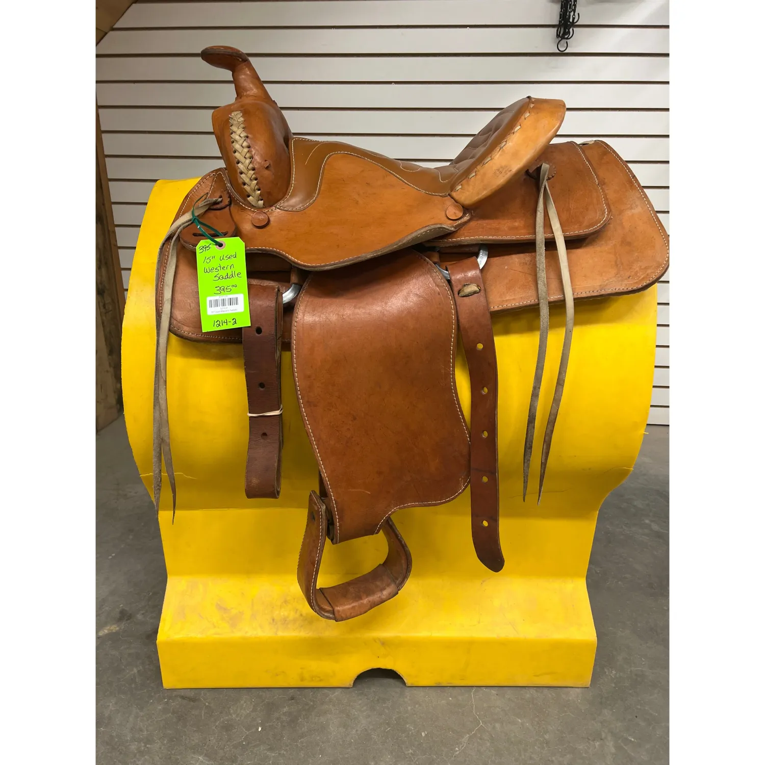 Used Western 15" Saddle-2