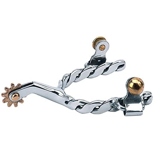 Weaver Children's Spurs with Twisted Band