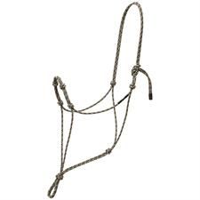Weaver Four Knot Halter Average Bl/Br/tan