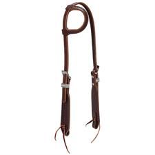Weaver Leather Synergy Mayan Sl/Ear Headstall Brown