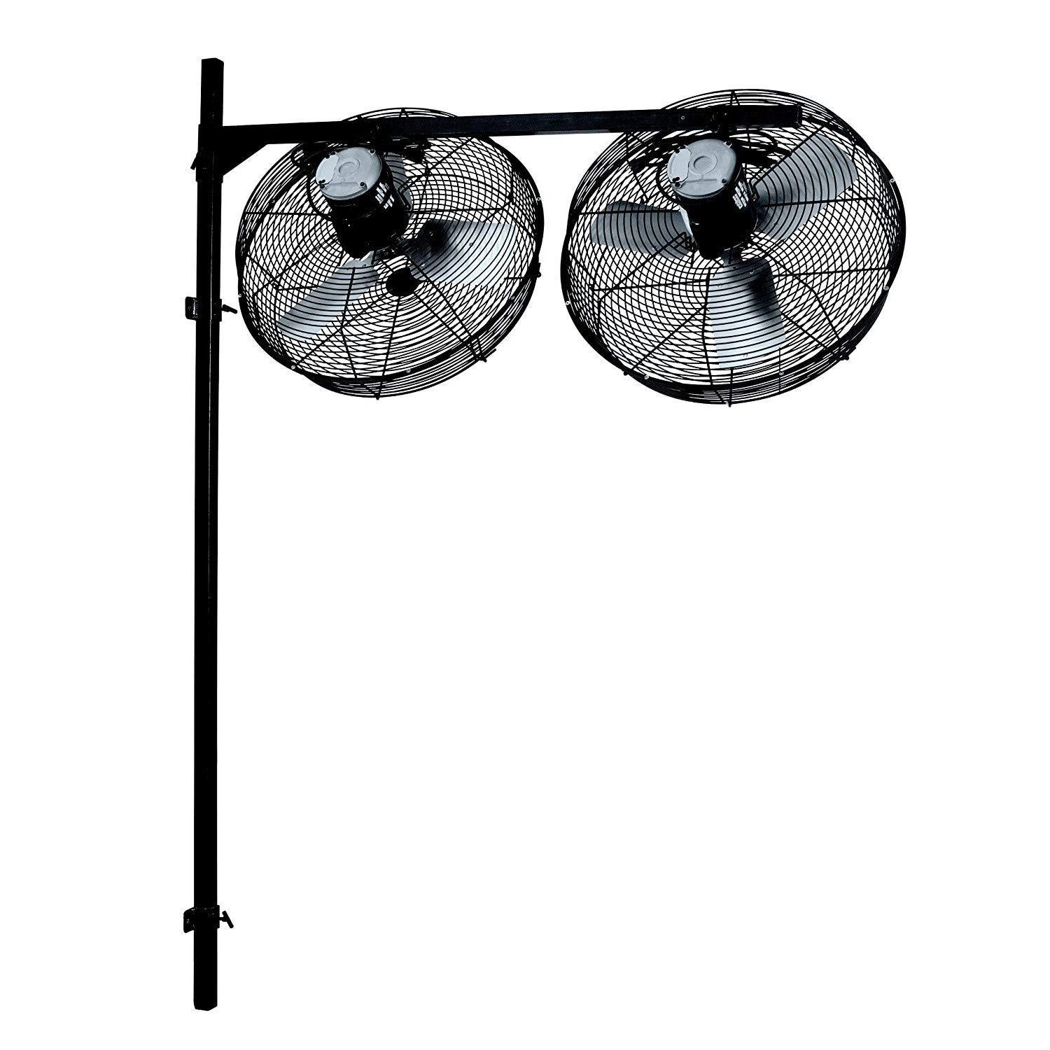 Weaver Leather Upright Fan Hanging Bracket - Black