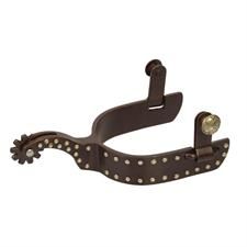 Weaver Men's Spurs with Replaceable Rowels, Dotted Accents