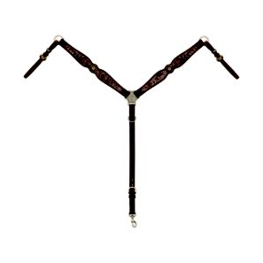Weaver Patina Rose Scalloped Breast Collar