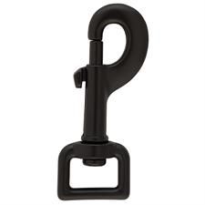 Weaver Leather 017 Flat Swivel Snap Black 1"