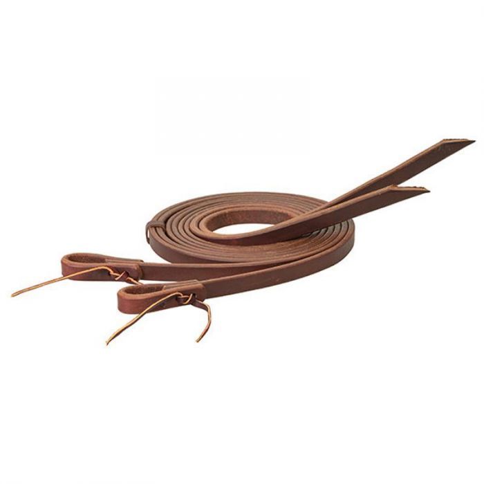 Weaver Leather Working Tack Split Reins 3/4" x 8' - Golden Chestnut