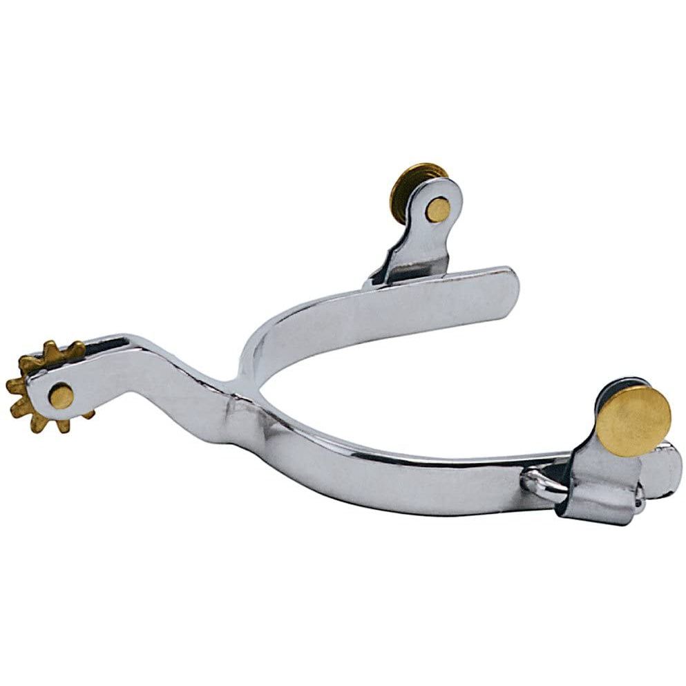 Weaver Men's Roping Spurs with Plain Band - 25-8311