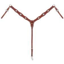 Weaver Old West Tapered Breast Collar - Canyon Rose