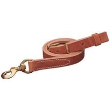 Weaver Harness Leather Tie Down Strap, 1" x 40" - Russet