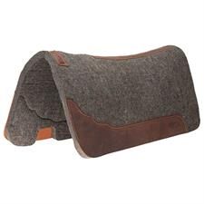 Weaver Leather Contoured Wool Blend Felt Saddle Pad Daisy Moss