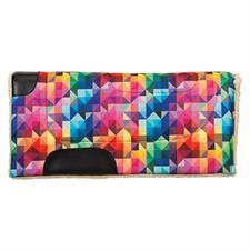 Weaver Leather Pony Kaleidoscope Saddle Pad 23" x 23"