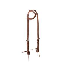 Weaver Leather Synergy Sliding Ear Headstall w/Rasp Designer Hardware