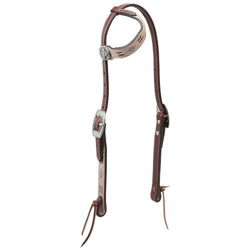 Weaver Leather Winter Star Sliding Ear Headstall