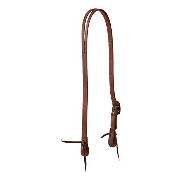 Weaver Protack Split Ear Headstall - Saltlick Center Bar Buckle
