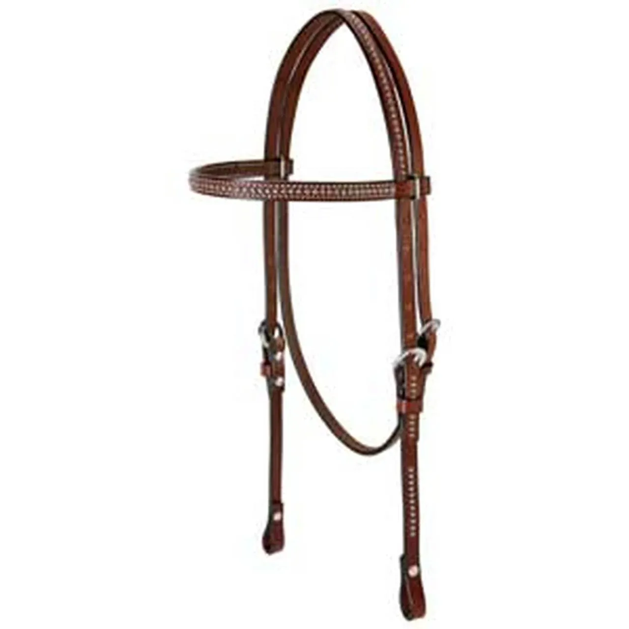Weaver Leather Headstall with Spots Pony