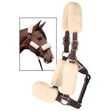 Weaver Leather Synthetic Maize Fleece Halter Covers - Natural