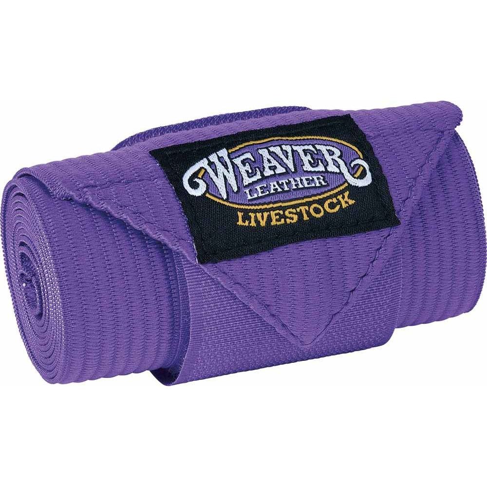 Weaver Sheep and Goat Leg Wraps 4" x 41" - Purple