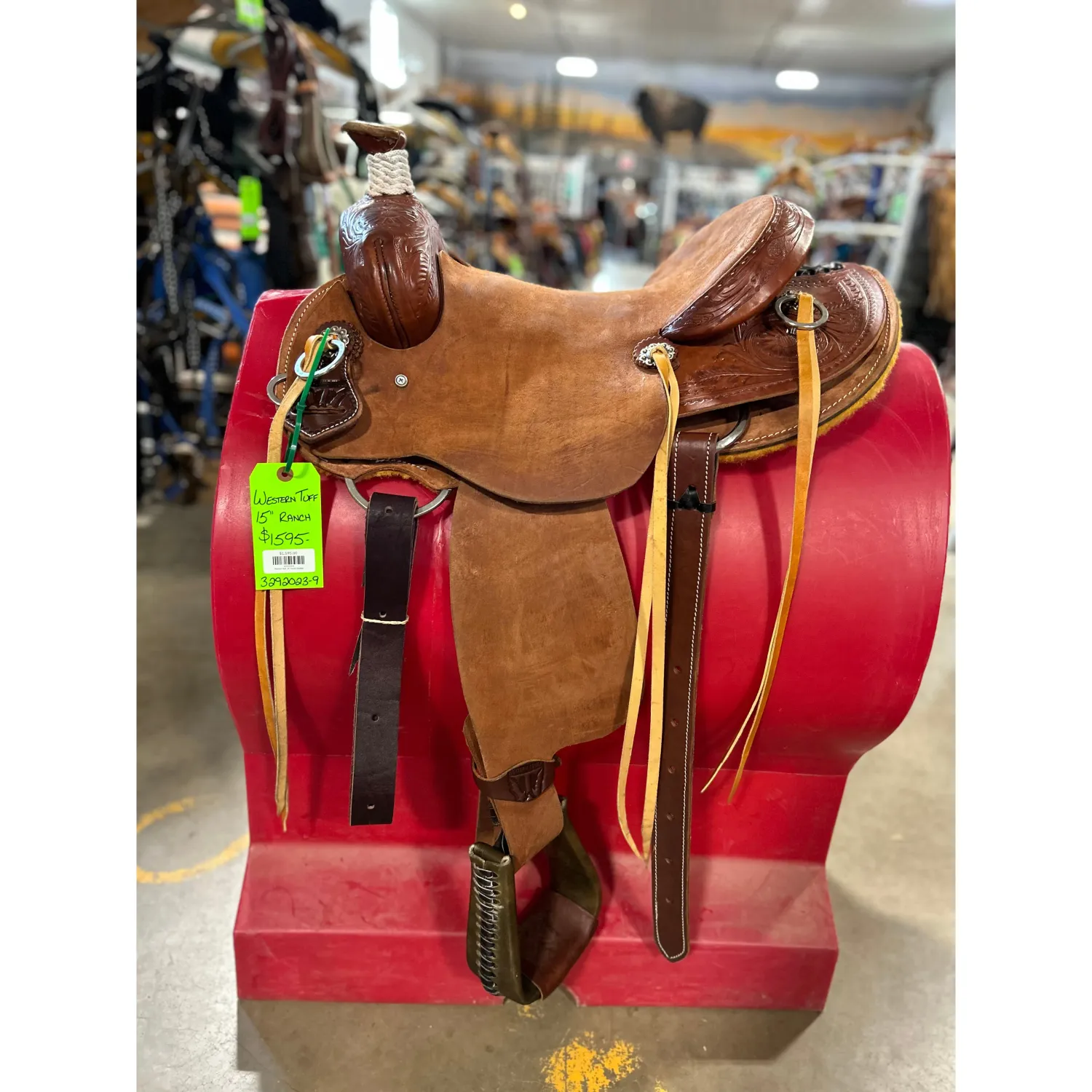 Western Tuff 15" Ranch Saddle