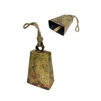 Wilco Flatlands Cow Bell Antique Gold