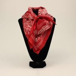 Wild Rag 33x33 -Burgundy