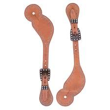 Weaver Rambler Spur Straps - Russet