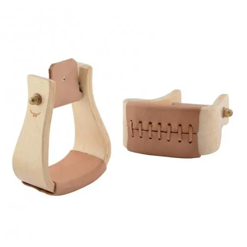 Wooden Bell Stirrup 5.75"