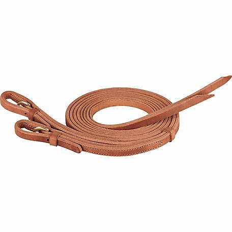 Weaver ProTack Heavy Harness Quick Change Split Rein, 5/8" x 7'
