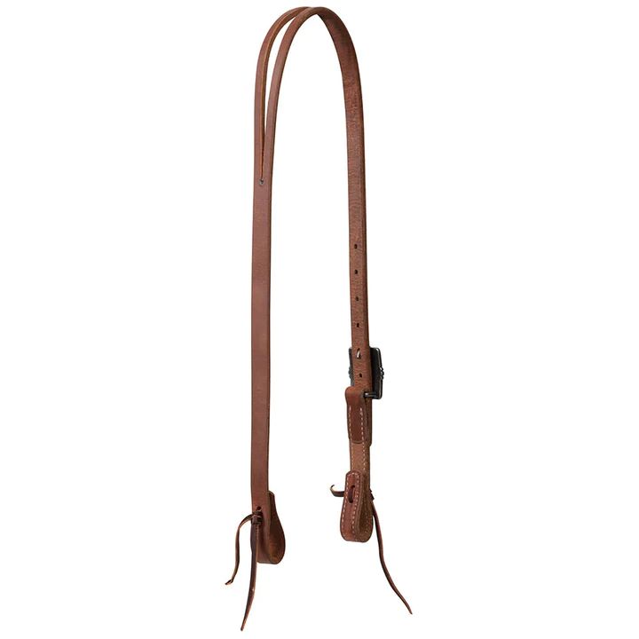 Weaver Protack Split Ear Headstall w/Designer Hardware - Silver Flower