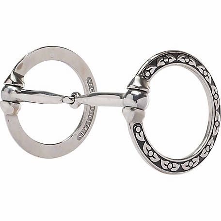 Weaver Sagebrush Series 5" Bit, Sweet Iron Snaffle Mouth with Copper Inlay