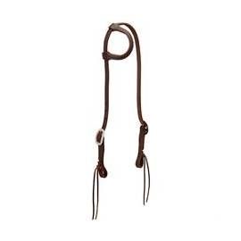 Weaver Single-Ply Pineapple Knot Sliding Ear Headstall, 5/8"