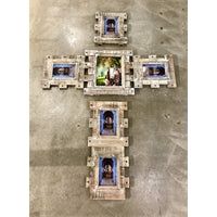 Wilco 3 Component Cross Wall Frame/Whitewashed